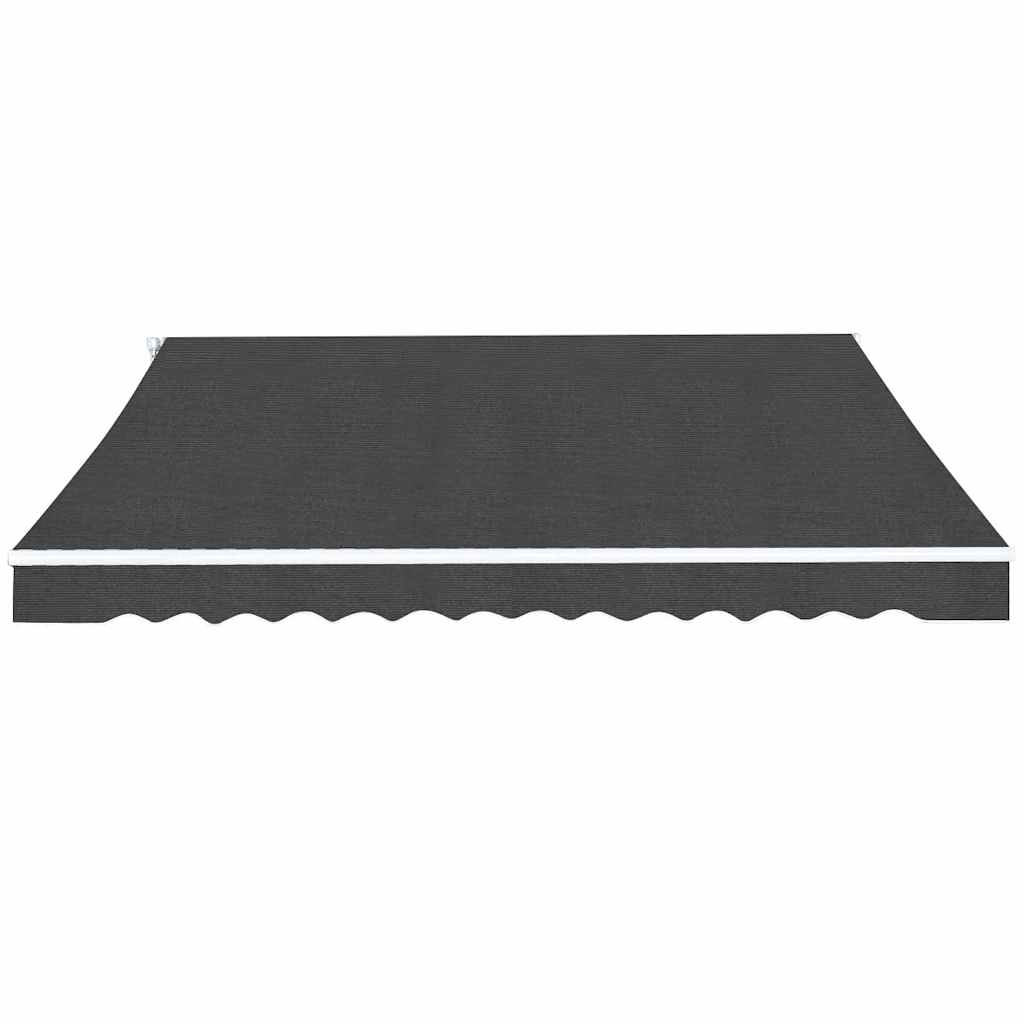 Toldo Plegable De Operación Manual 500 Cm Antracita_0