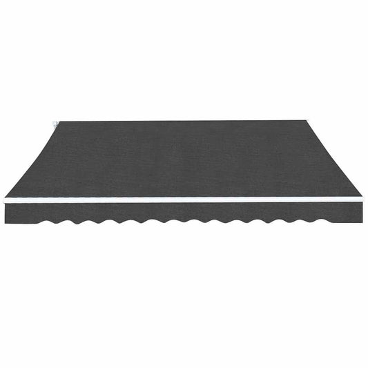 Toldo Plegable De Operación Manual 500 Cm Antracita_0