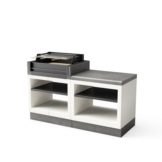 Barbacoa Kitaway con bancada Tuozi