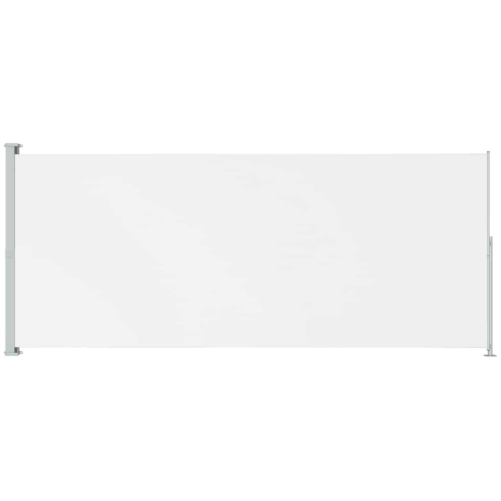 Vidaxl Toldo Lateral Retráctil Para Patio Crema 220x500 Cm_0