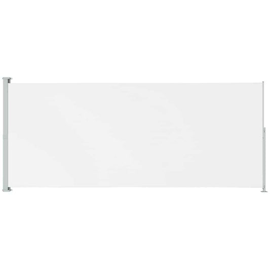 Vidaxl Toldo Lateral Retráctil Para Patio Crema 220x500 Cm_0