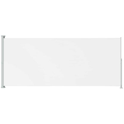 Vidaxl Toldo Lateral Retráctil De Jardín Crema 180x500 Cm_0