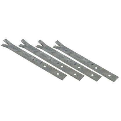 Juego De Cuatro Anclajes Planos Masgames.