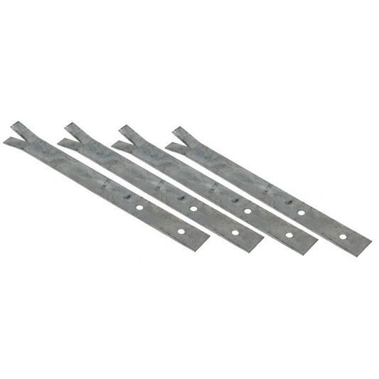 Juego De Cuatro Anclajes Planos Masgames._0