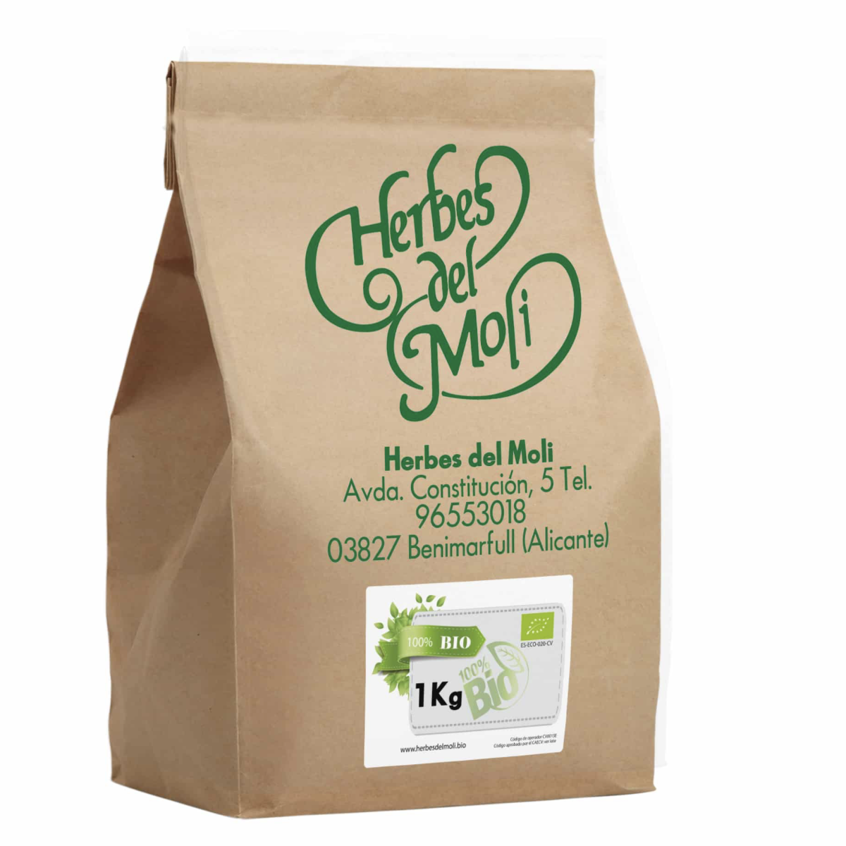 Fumaria Planta Cortada Eco Herbes del Molí 1 Kg