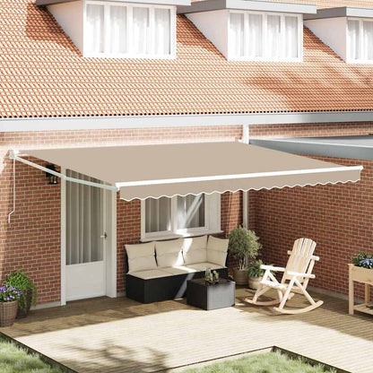 Toldo Retráctil Beige 450 X 300 X 165 Cm_1