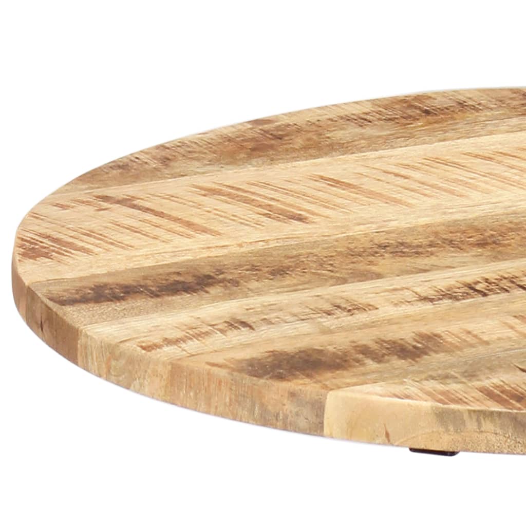 Mesa Auxiliar Madera De Mango Y Hierro Fundido 60x(46-63) Cm_2