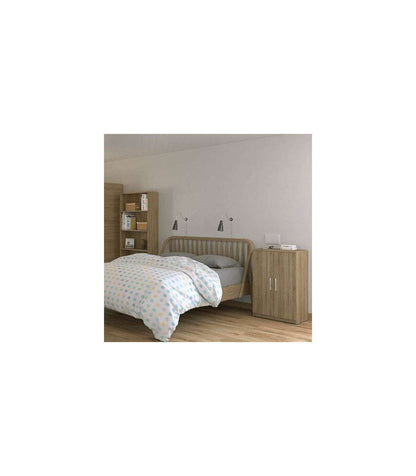 Armario Jupiter Multiusos Bajo En Roble Cortez. 60 Cm(ancho) 90 Cm(altura) 35.6 Cm(fondo)_2