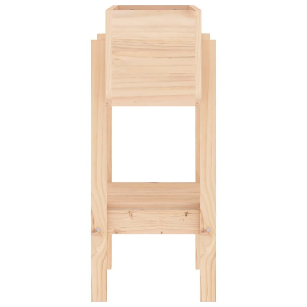 Vidaxl Jardinera Madera Maciza De Pino 62x30x69 Cm_4