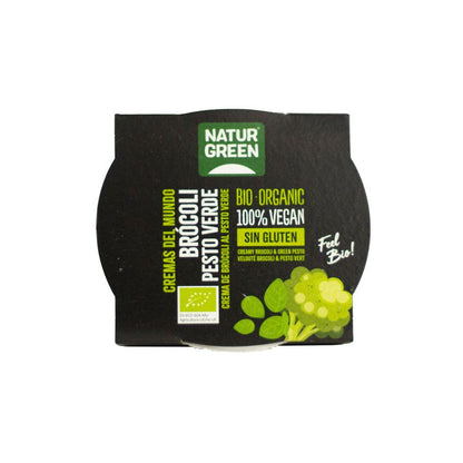 Crema de Brocoli al pesto verde Naturgreen, 310 g