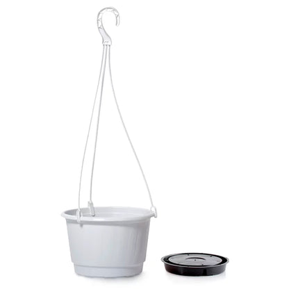 Macetero Colgante Pro 6,5l., Dimensiones (mm) 270x270x165, Color Blanco_0