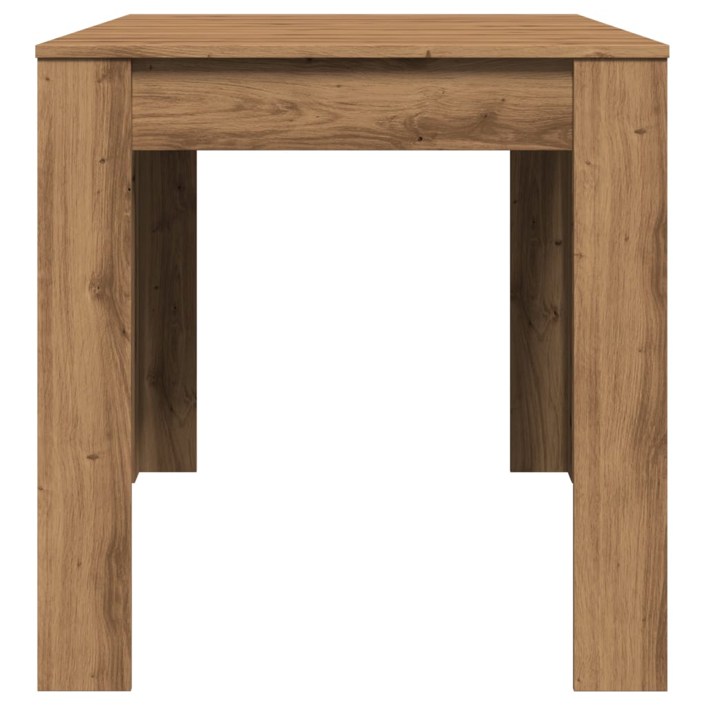 Mesa De Comedor Madera Ingeniería Roble Artisan 140x74,5x76 Cm_4