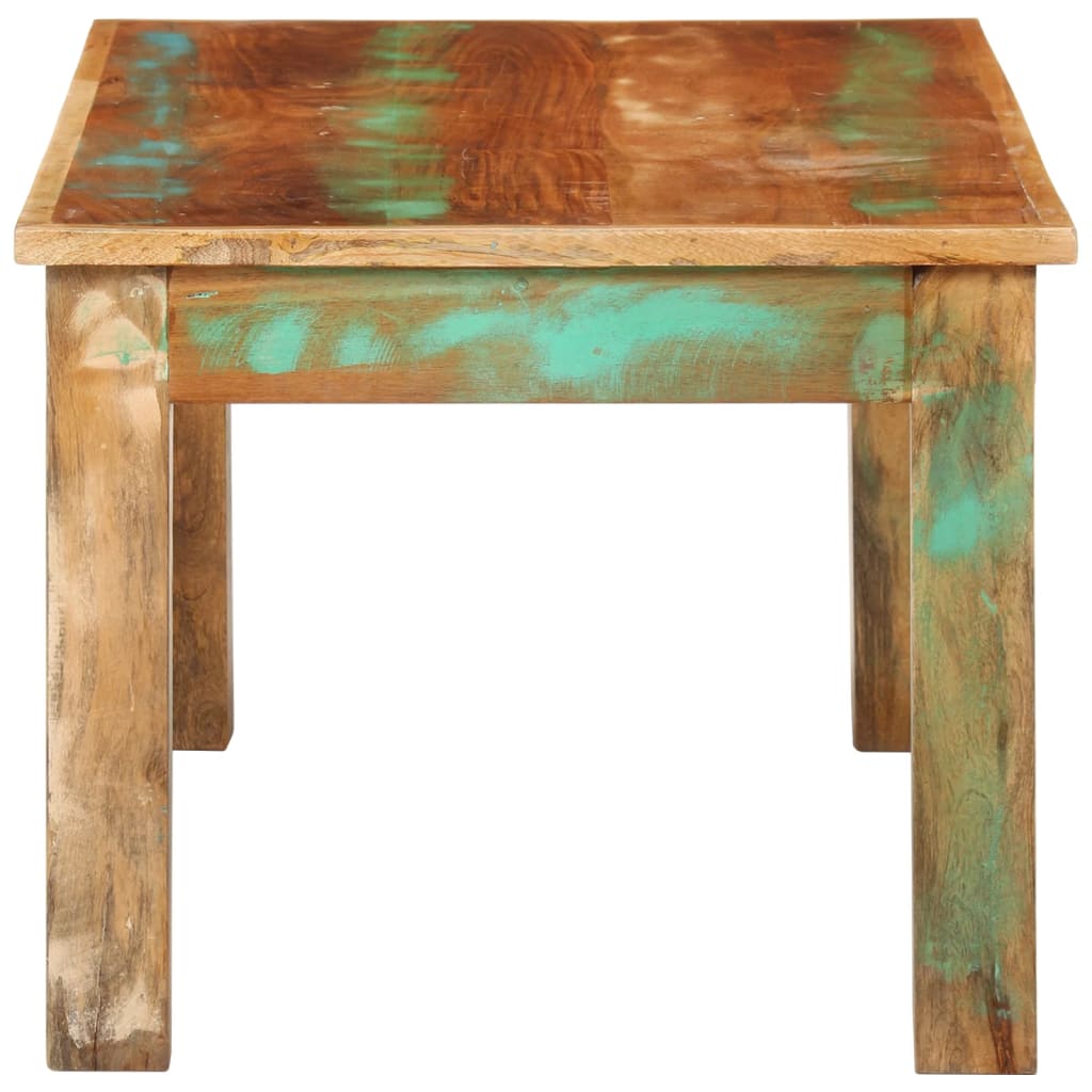 Mesa De Centro Madera Maciza Reciclada 100x55x45 Cm_1