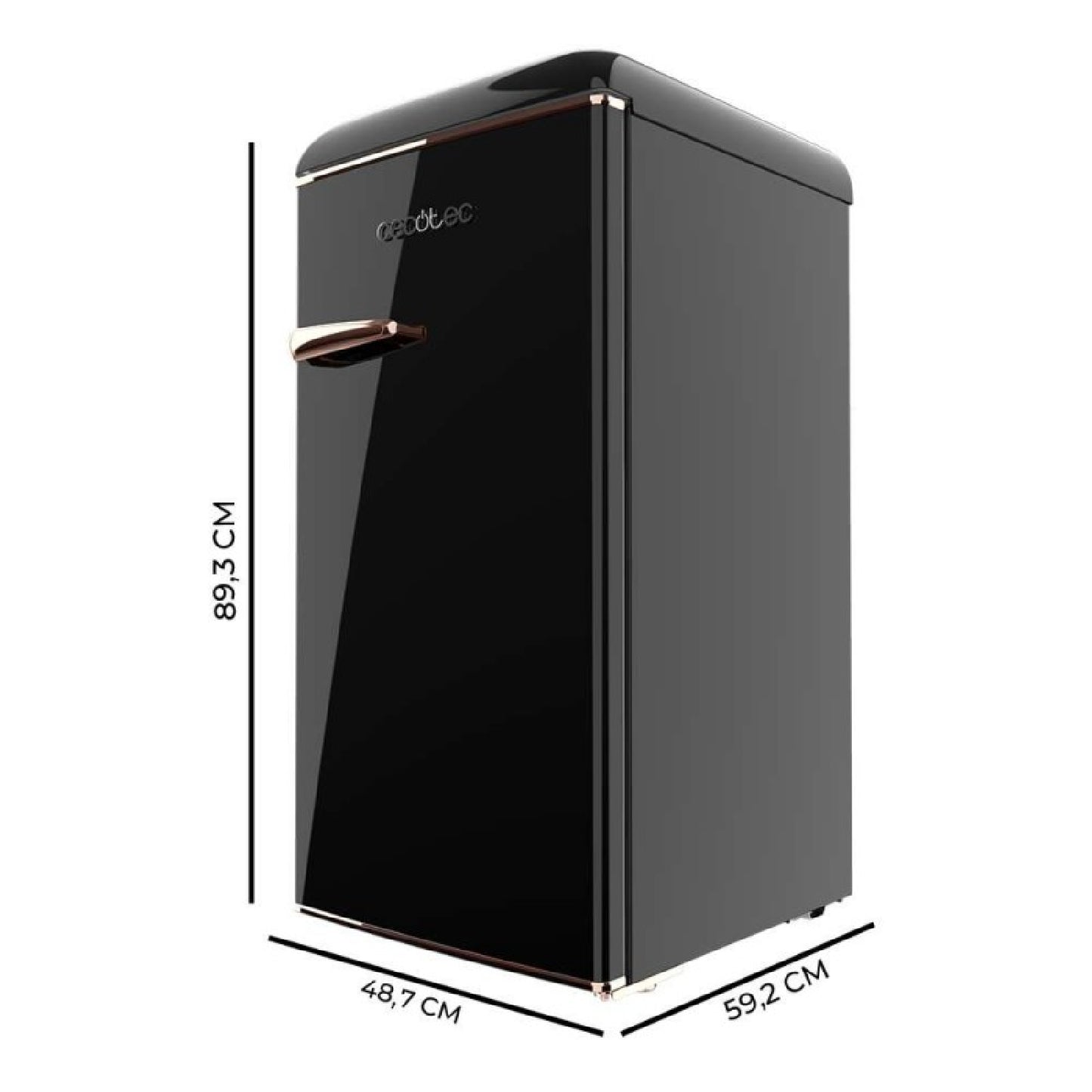 Cecotec Frigorífico Retro Bolero Coolmarket Tt Origin 95 Black E_1