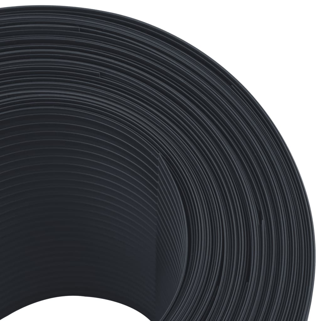 Pantallas De Privacidad De Jardín 10 Uds Pvc Negras 252,5x19 Cm / Vetonek_4