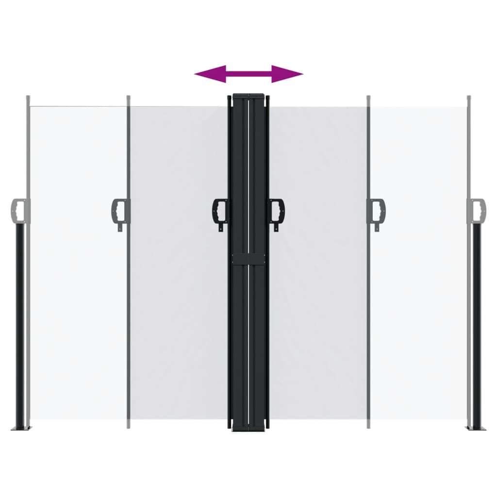 Vidaxl Toldo Lateral Retráctil Blanco 180x600 Cm_4