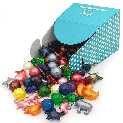 Pack Regalo 12 Perlas Baño En Forma De Cerdito - Con Aceite De Soja - Hidrata, Suaviza Y Perfuma La Piel - Aroma Rosas_5