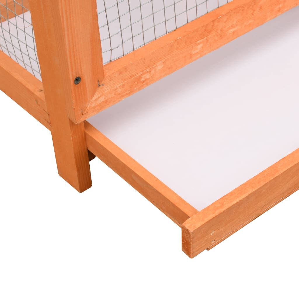 Vidaxl Jaula Para Pájaros Madera Maciza Pino Y Abeto 125,5x59,5x164 Cm_4