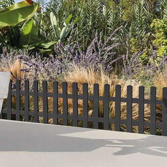 Pack De 5 Mini Vallas Clickfence Lop Antracita 0,35x0,55x0,02 M / Multicolor_0