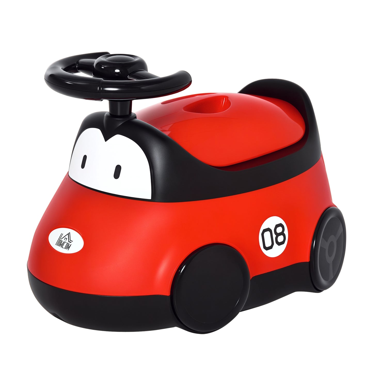 Homcom Orinal De Aprendizaje Para Bebé De 6-36 Meses Con Tapa Volante Fácil De_0