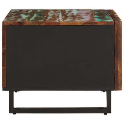 Mesa De Centro Madera Maciza De Acacia 80x51x40 Cm_1