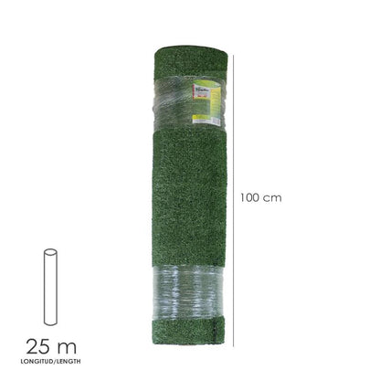 Cesped Artificial 7 Mm. Rollo 1x25 Mt. Césped Moqueta Para Interior Y Exterior. Jardín, Terraza, Balcón. Uso Domestico_1