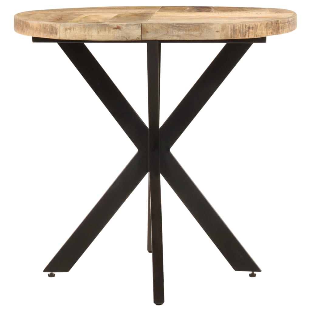 Mesa De Comedor De Madera Maciza De Mango 140x80x75 Cm_1