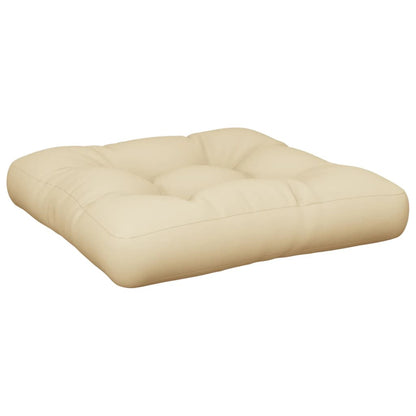 Vidaxl Cojín Para Sofá De Palets De Tela Beige 60x60x12 Cm_0