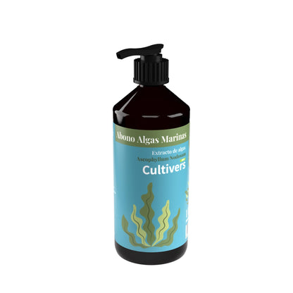 Abono Algas Marinas Plantas Interior Y Balcón Cultivers 500 Ml_1