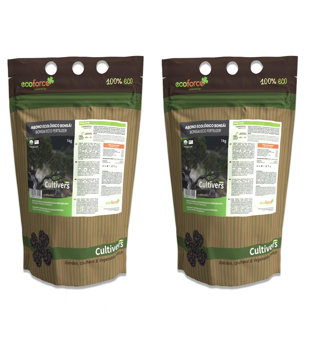 Abono Bonsai Ecológico Cultivers 2x1kg_2
