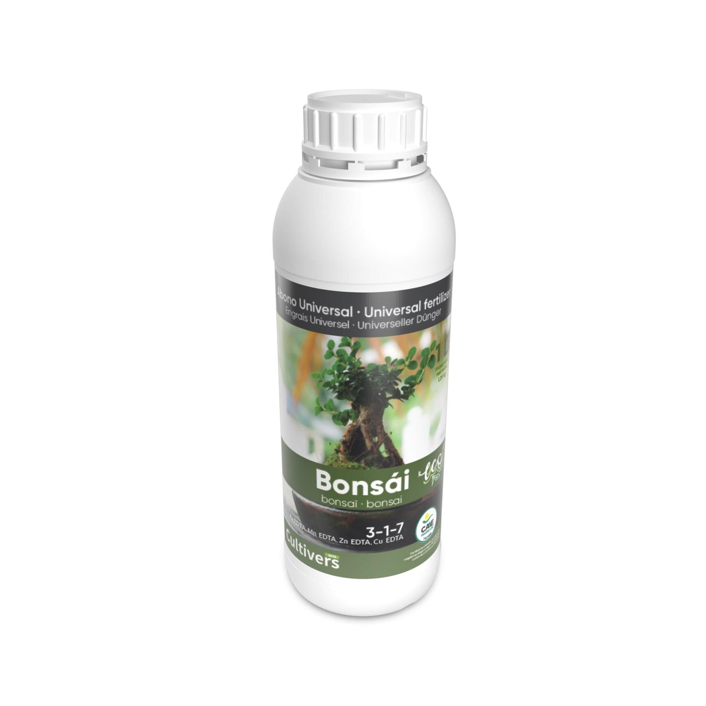 Abono Bonsái Líquido Ecológico Cultivers 1 L_0