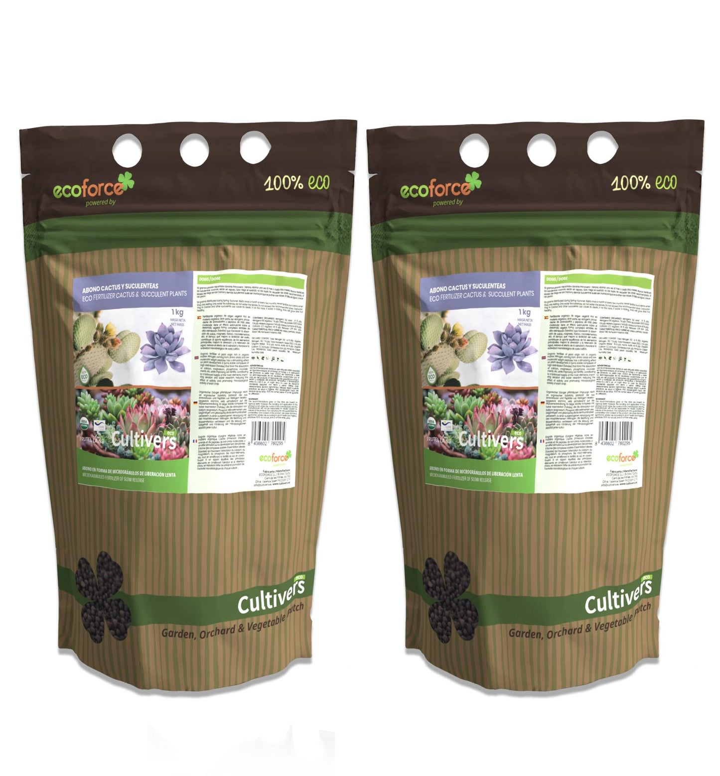 Abono Cactus Ecológico Cultivers 20 Kg_1