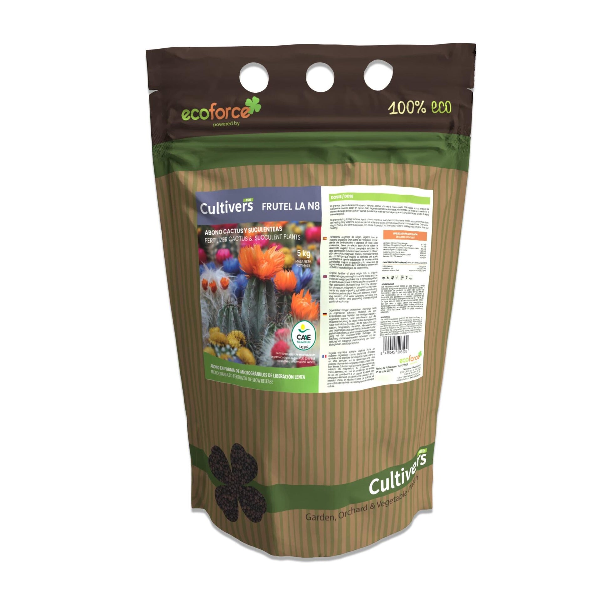 Abono Cactus Ecológico Cultivers 20 Kg_2