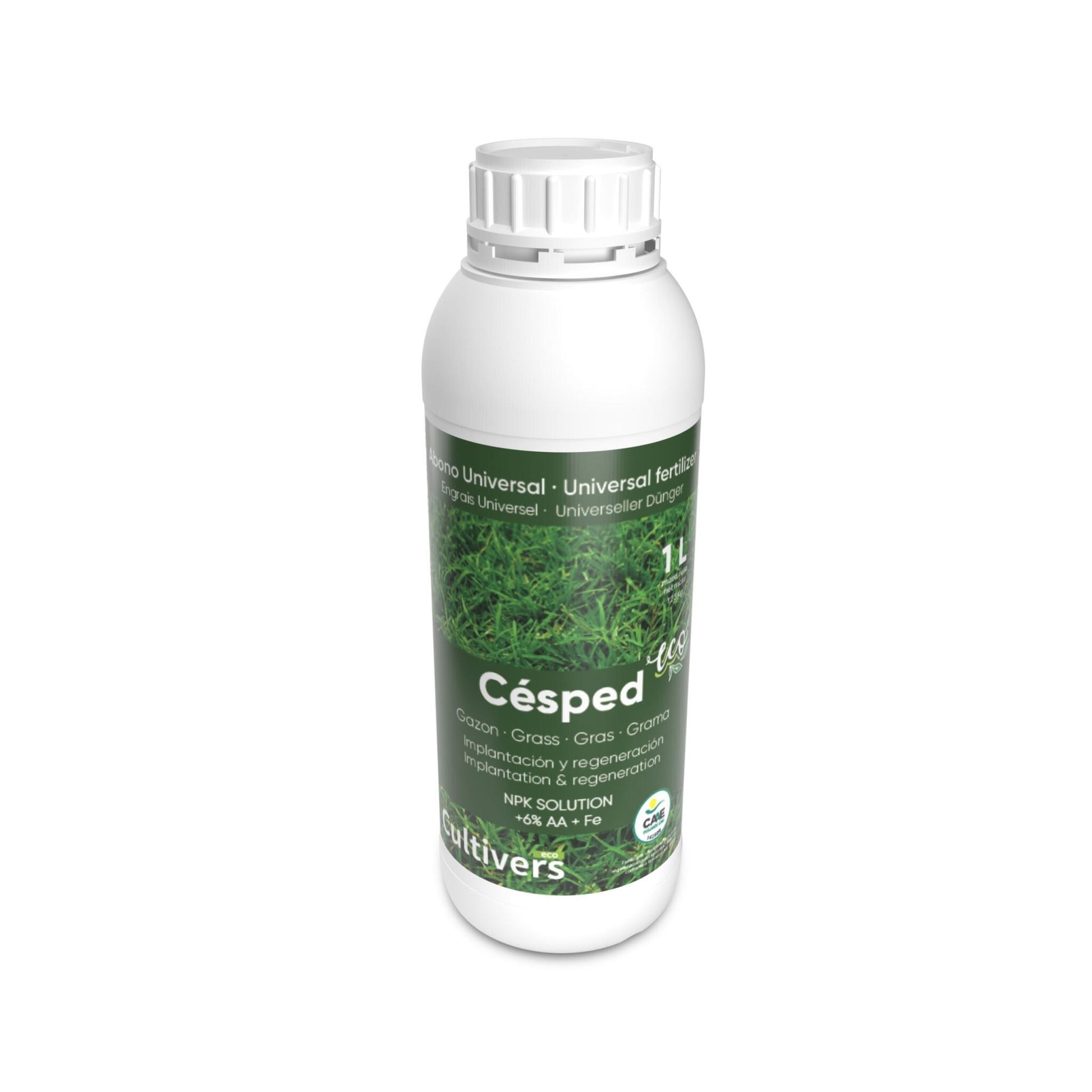 Abono Césped Líquido Ecológico Cultivers 2x1l_0