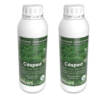 Abono Césped Líquido Ecológico Cultivers 2x1l_1