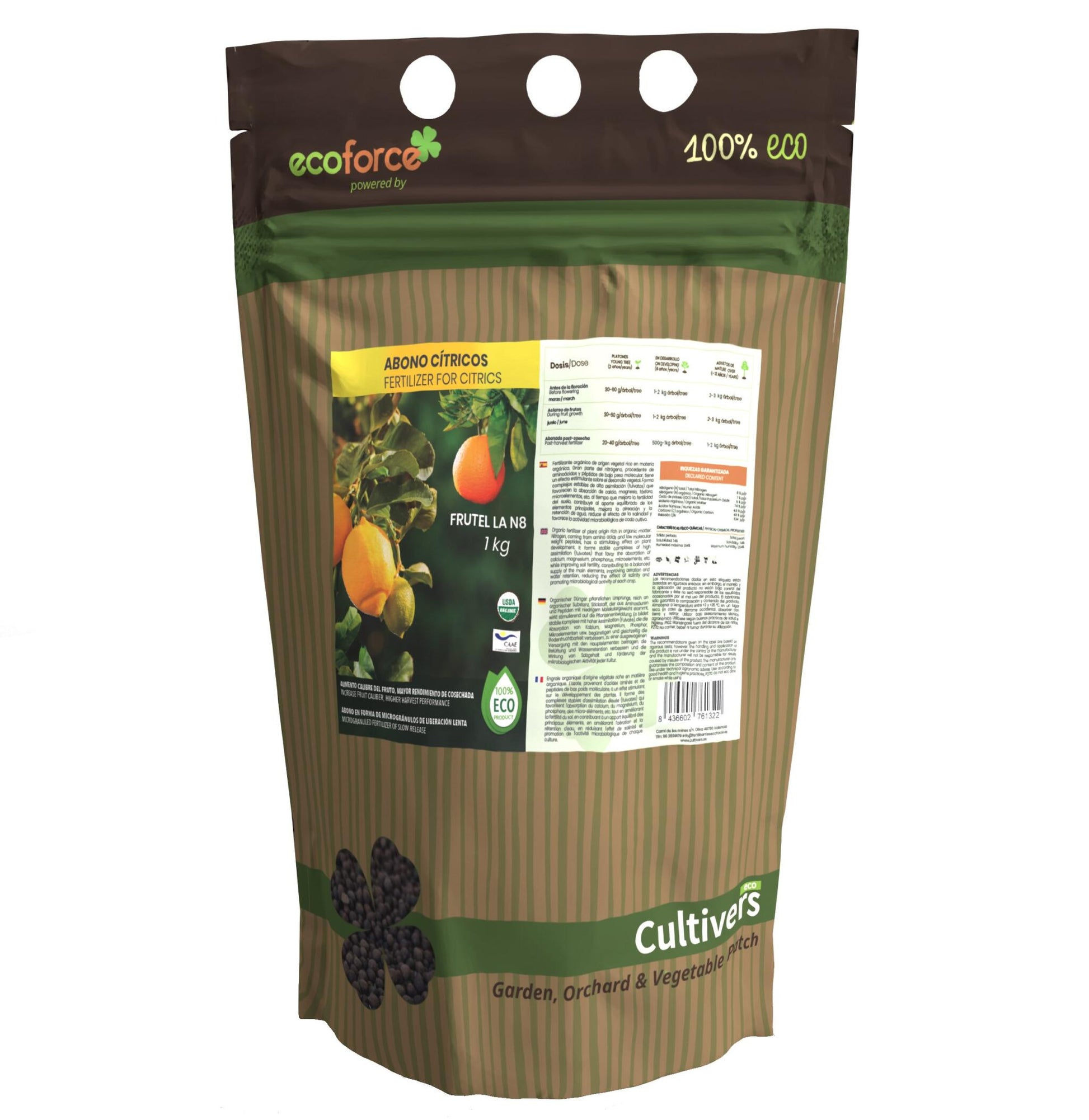 Abono Cítricos Ecológico Cultivers 2x5kg_0