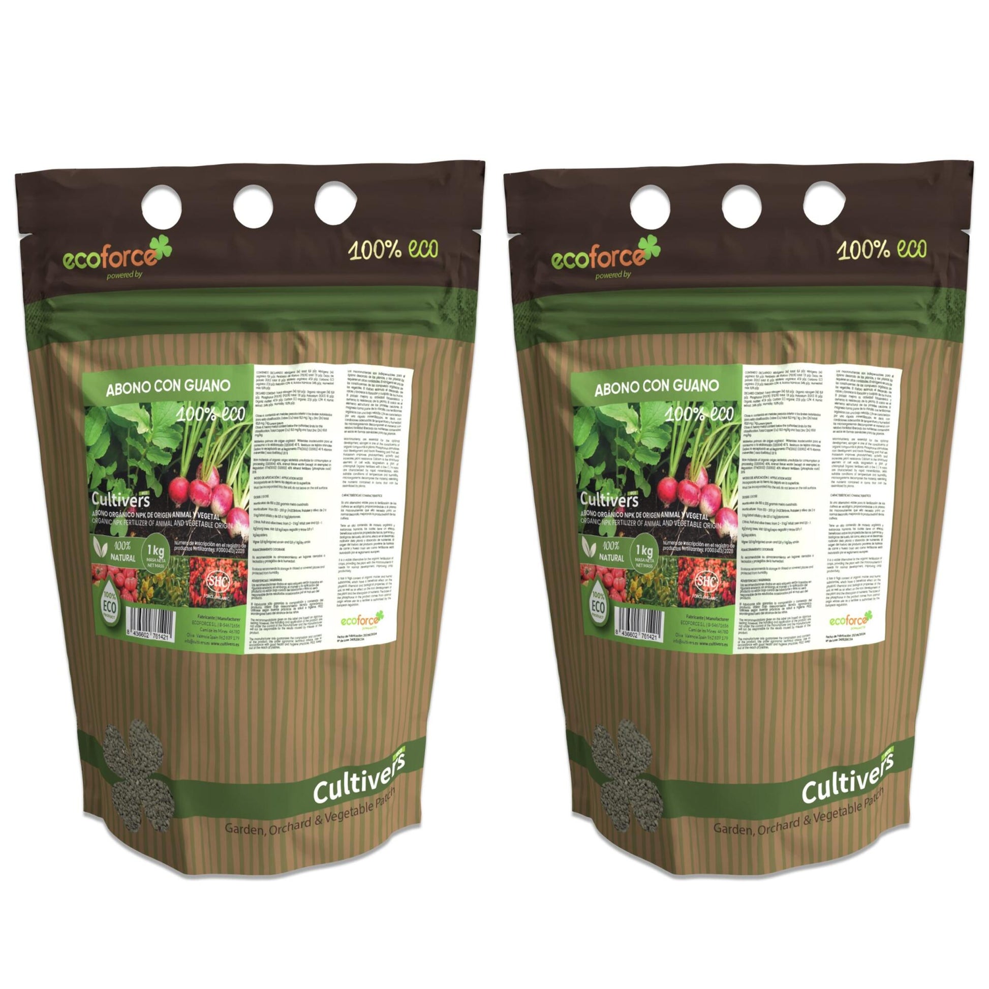 Abono Con Guano Ecológico Cultivers 2x5kg_1
