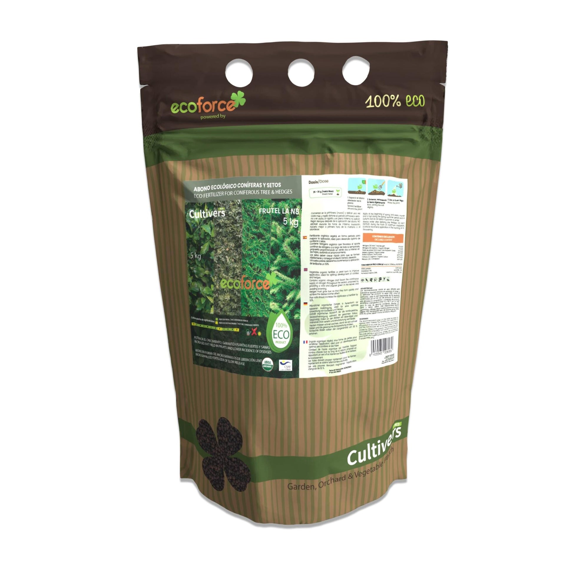 Abono Coníferas Ecológico Cultivers 20 Kg_2