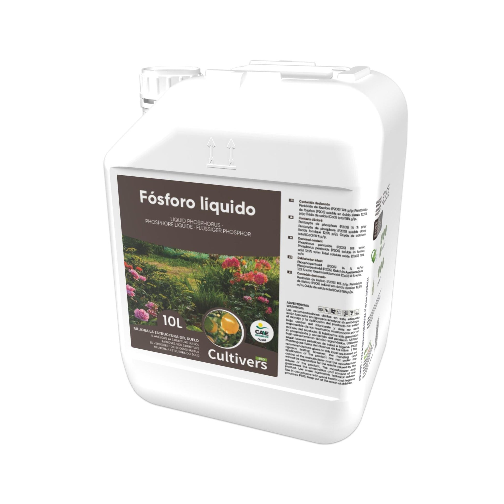 Abono Fósforo Líquido Ecológico Cultivers 10 L_2