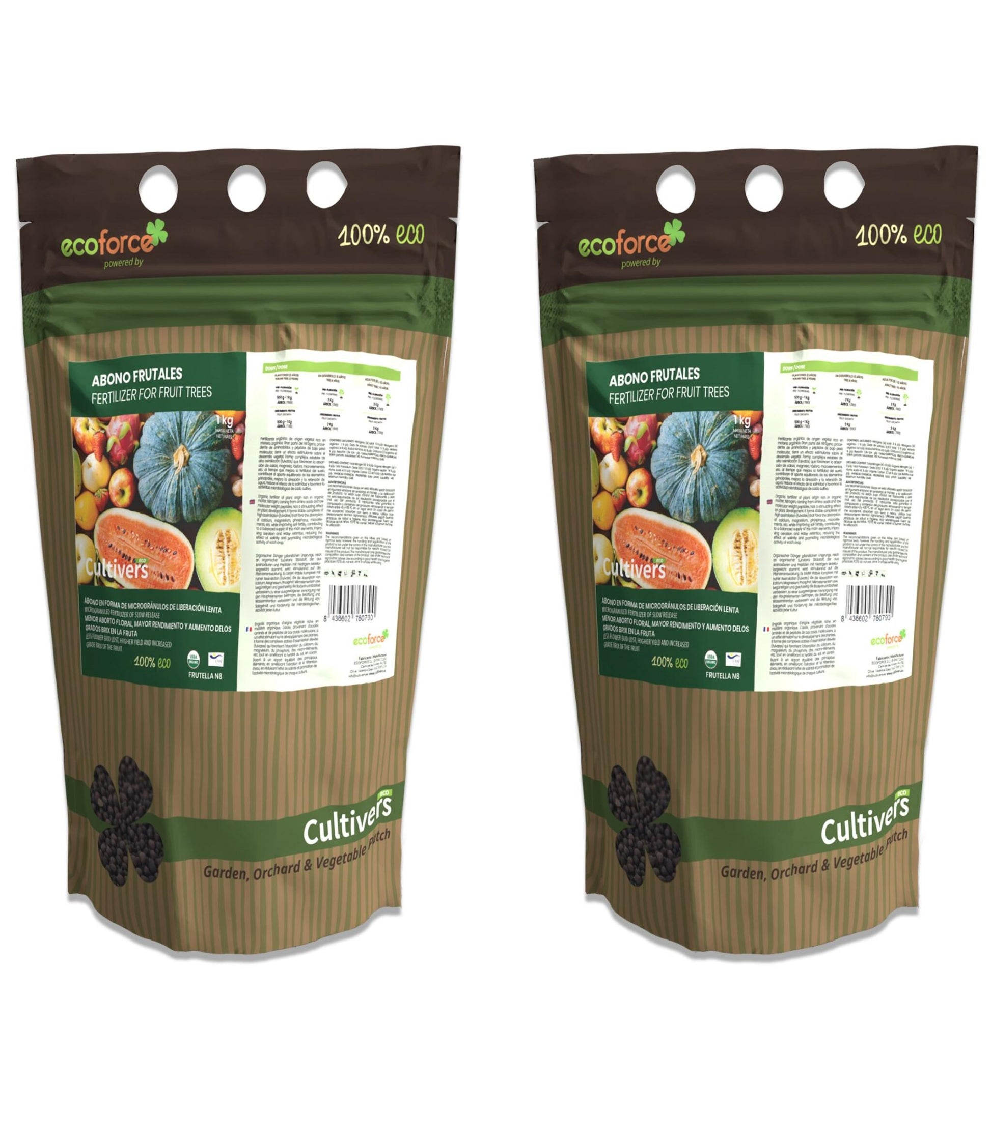 Abono Frutales Ecológico Cultivers 20 Kg_1