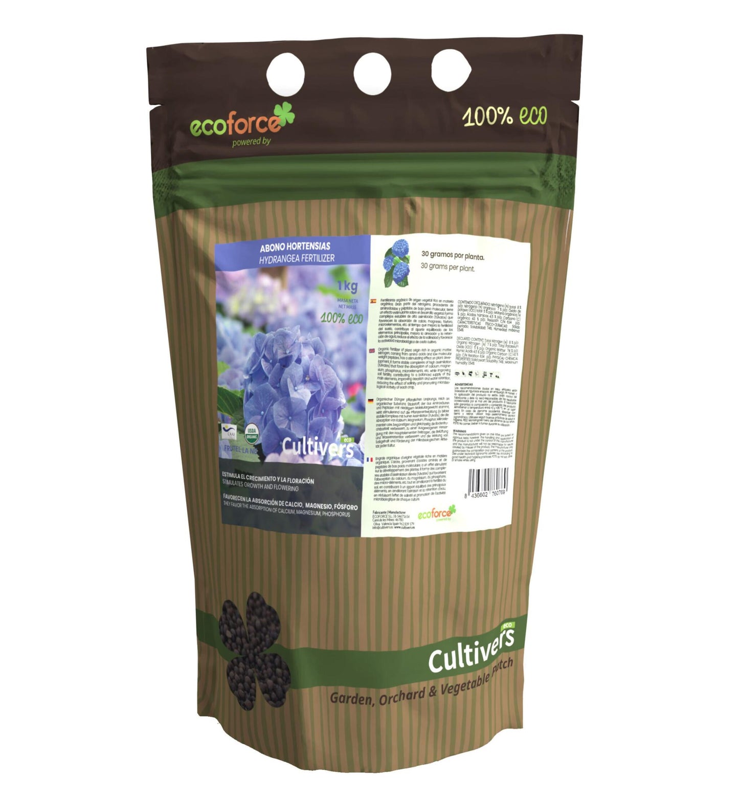 Abono Hortensias Ecológico Cultivers 1 Kg_0