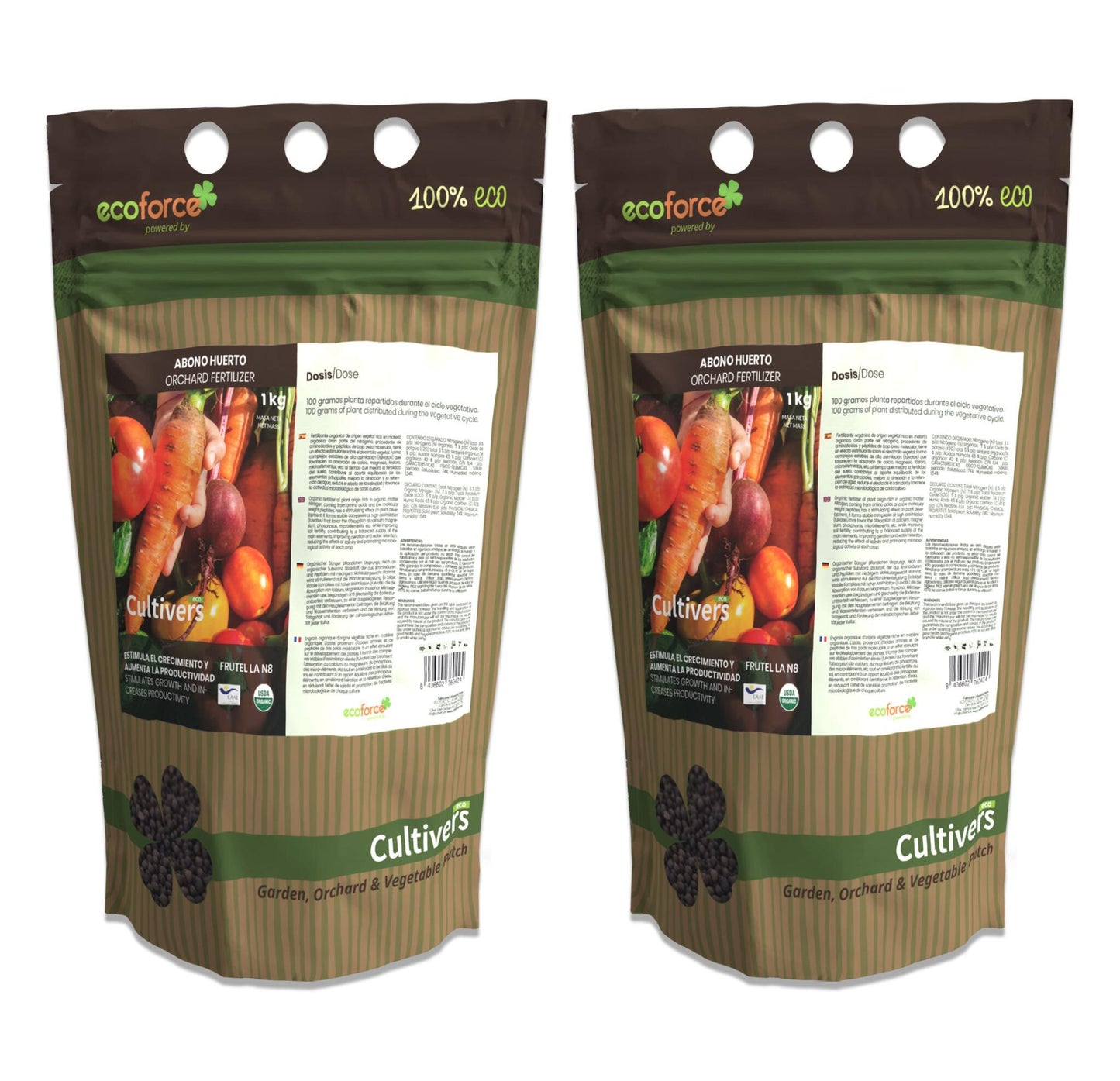 Abono Huerto Ecológico Cultivers 20 Kg_1