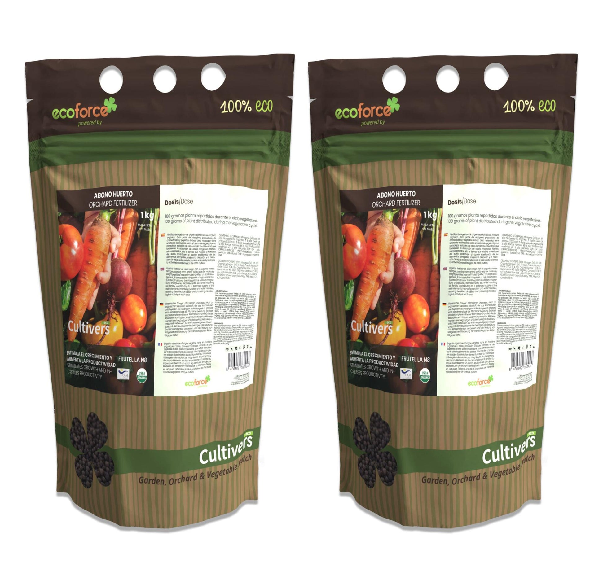 Abono Huerto Ecológico Cultivers 20 Kg_1