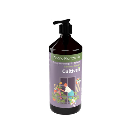 Abono Plantas De Terraza Y Balcón Cultivers 1 L_1