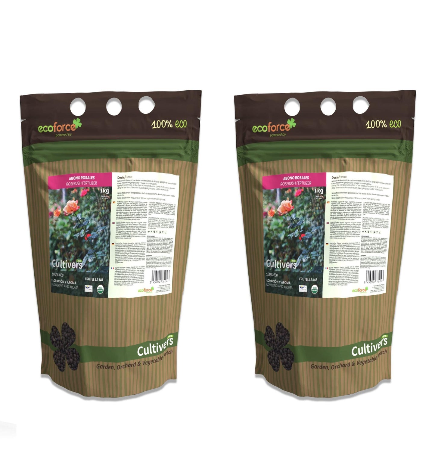 Abono Rosales Ecológico Cultivers 250 G_1