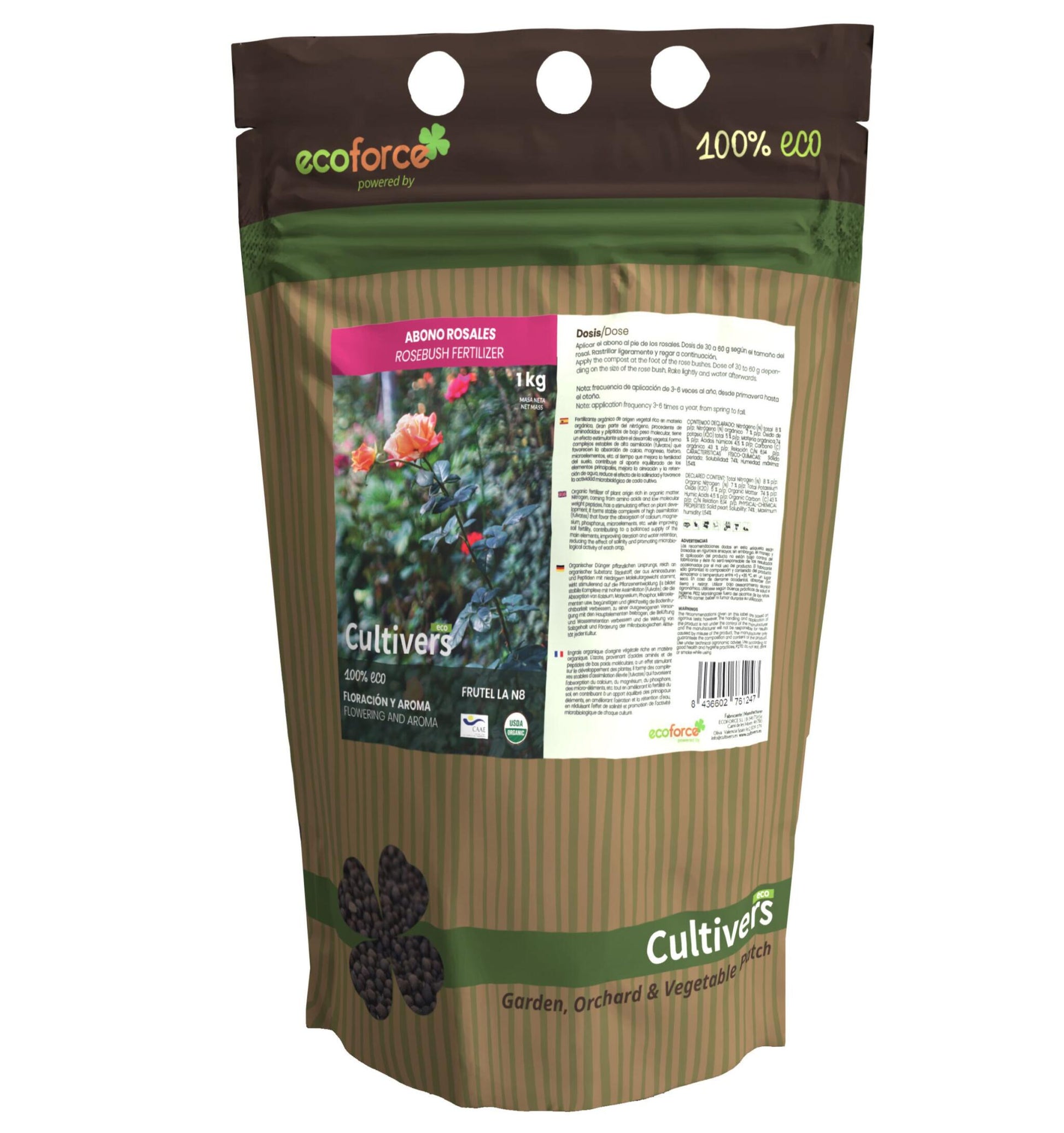Abono Rosales Ecológico Cultivers 2x1kg_0