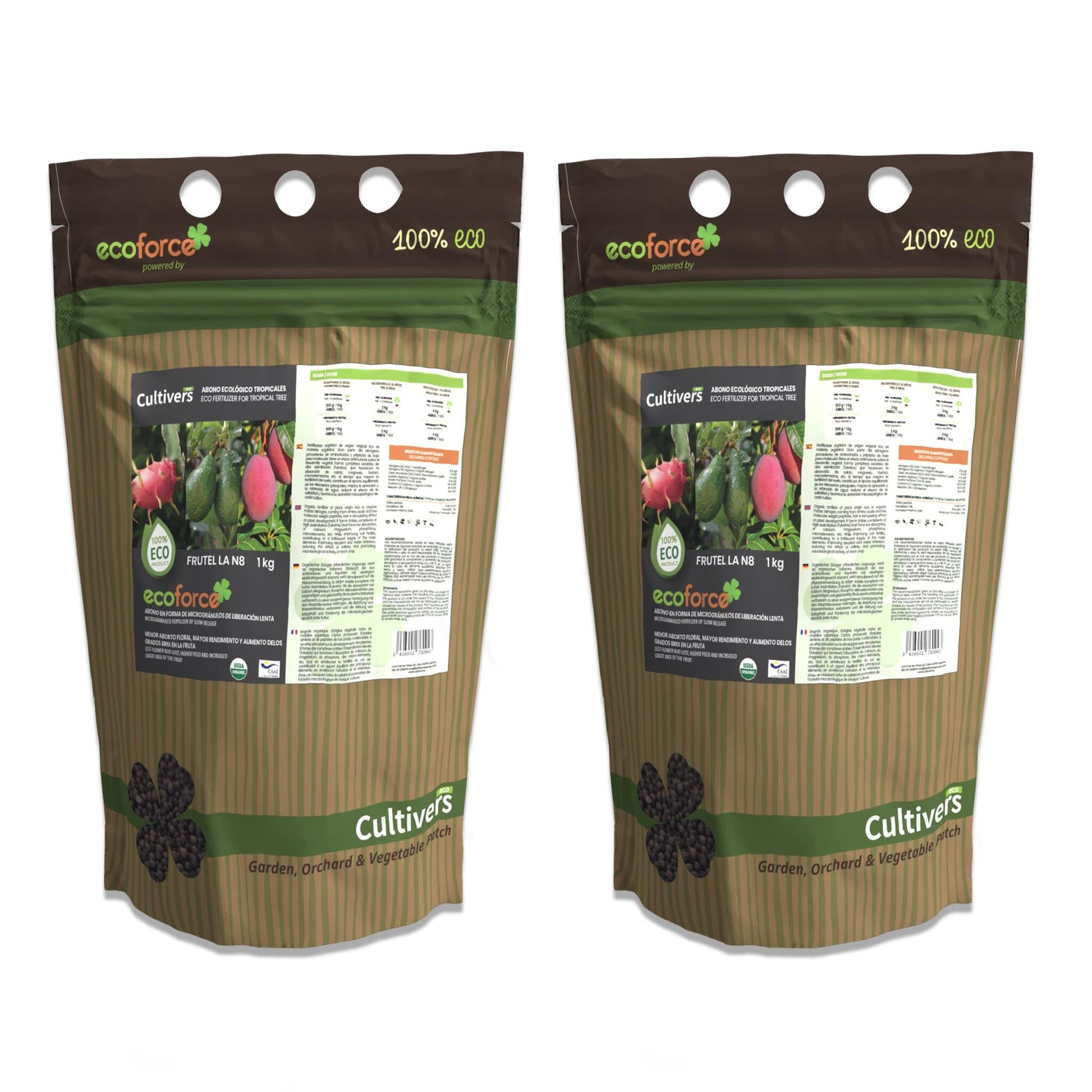 Abono Tropicales Ecológico Cultivers 2x5kg_1