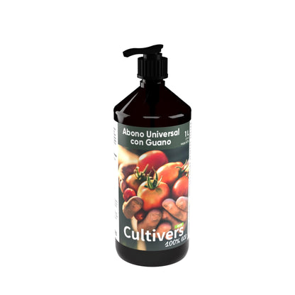 Abono Universal Con Guano Líquido Cultivers 500 Ml_1