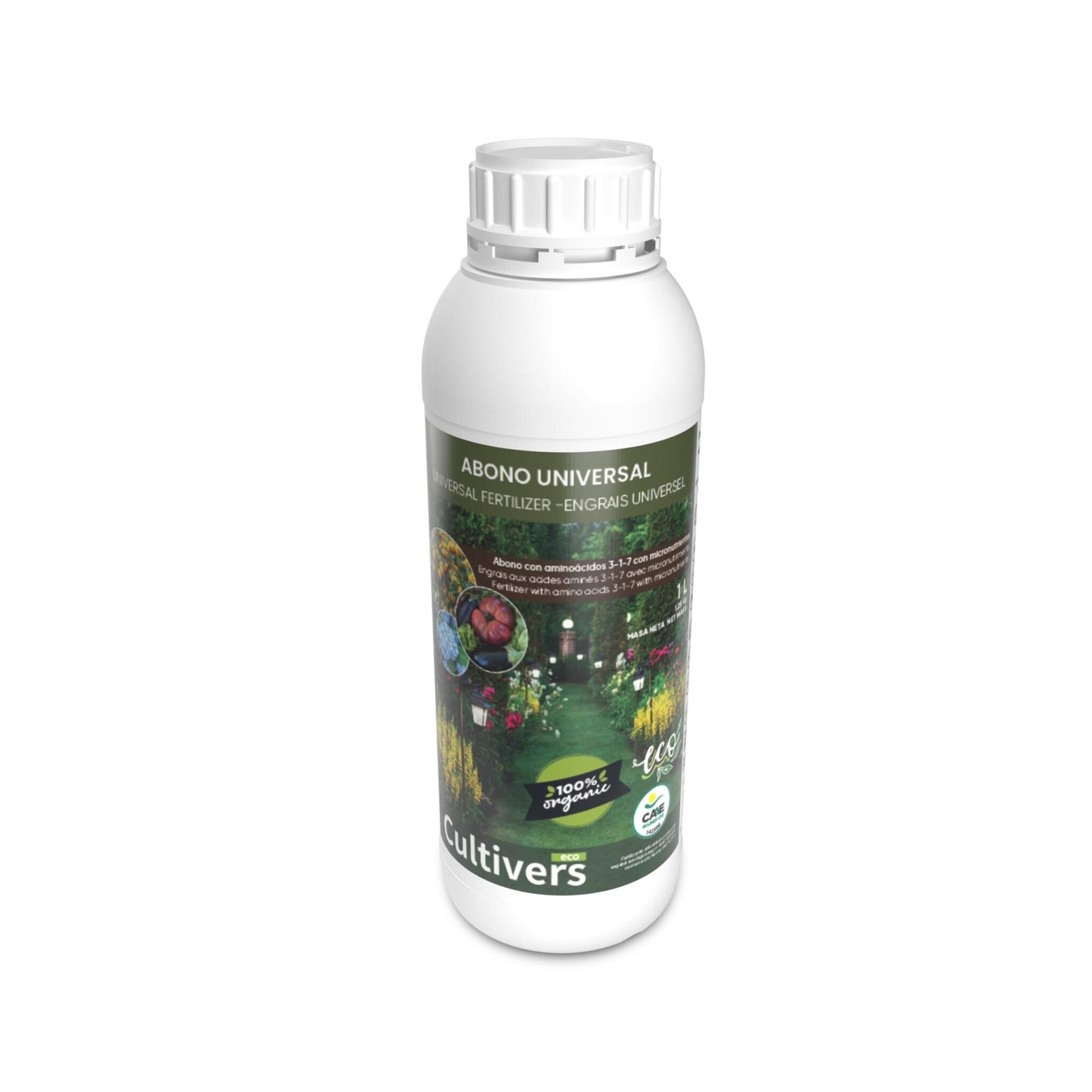 Abono Universal Líquido Ecológico Cultivers 250 Ml_0