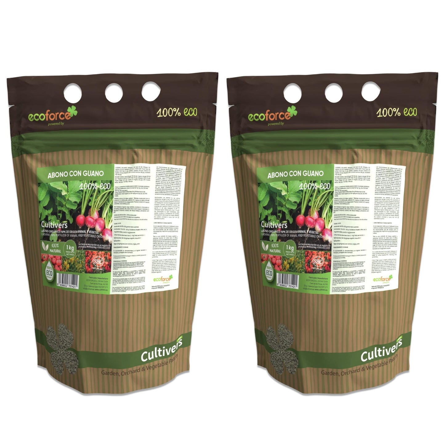 Abono con guano pellets Ecológico Cultivers_1